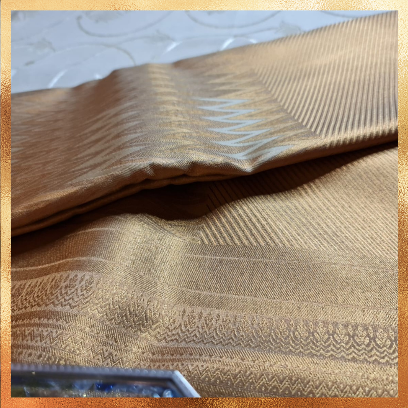 Bridal Kanjivaram Saree-Gold & Silver work with Golden Zari. Perfect for weddings & festive wear. Handpicked collection at The Saree Mahal
