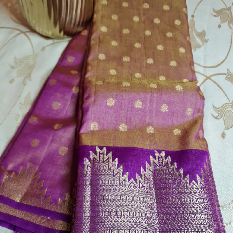 TUSSAR (TSM TussarSILK002) - Magenta