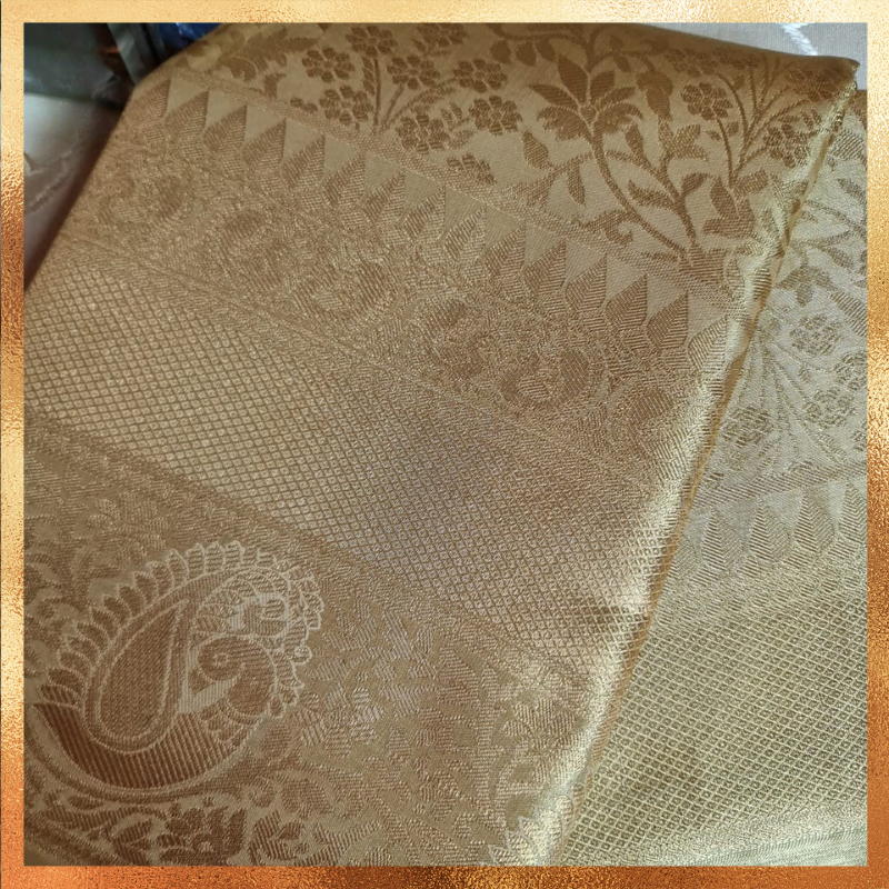KANCHI TISSUE (TSM KJ031) – Gold Tissue Silk