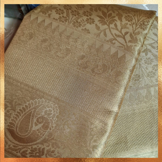 KANCHI TISSUE (TSM KJ031) – Gold Tissue Silk
