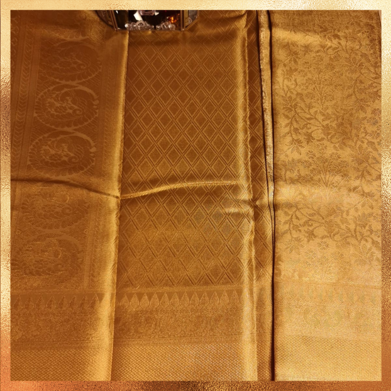 KANCHI TISSUE (TSM KJ031) – Gold Tissue Silk