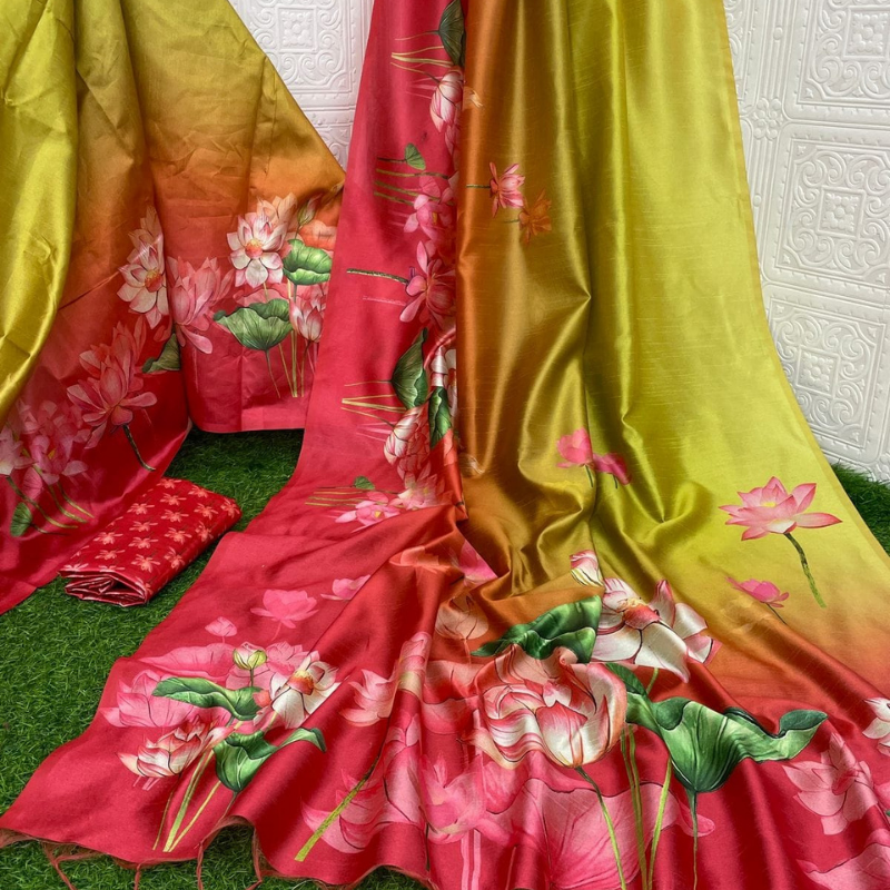 DAILY WEAR (TSM ST001) - Lotus Red Green Ombre