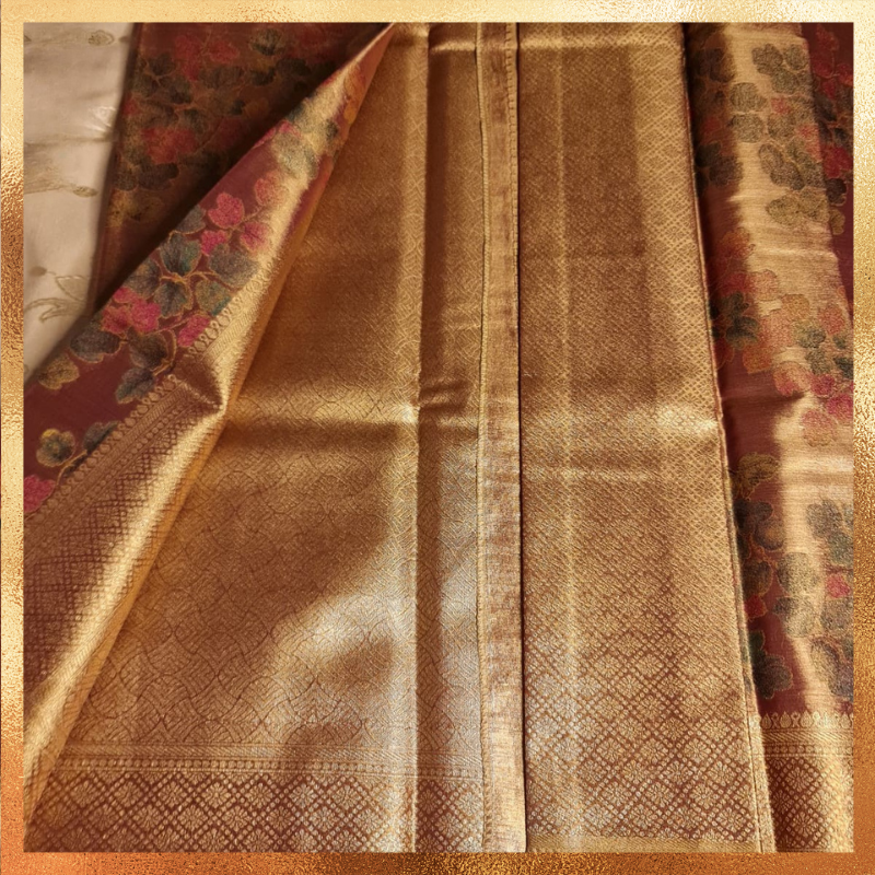 KANJIVARAM (TSM KJ010) - Gold Pink