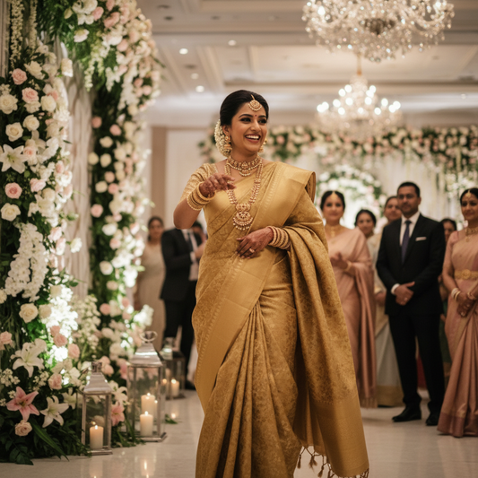 KANCHI TISSUE (TSM KJ031) – Gold Tissue Silk