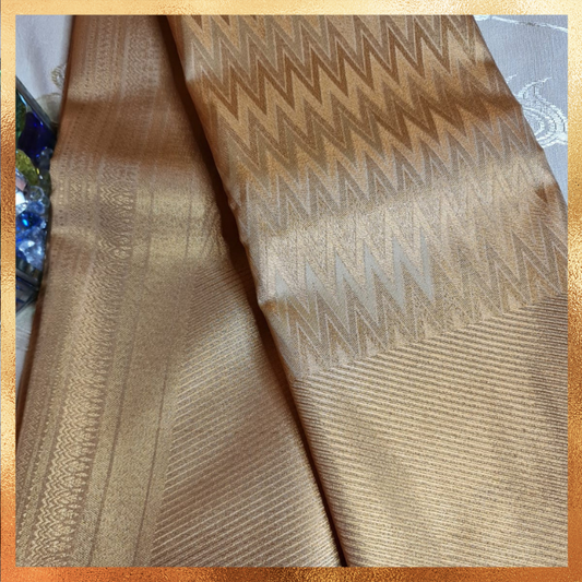Bridal Kanjivaram Saree-Gold & Silver work with Golden Zari. Perfect for weddings & festive wear. Handpicked collection at The Saree Mahal