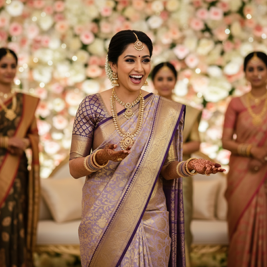 KANJIVARAM (TSM KJ021) - Gold Mauve