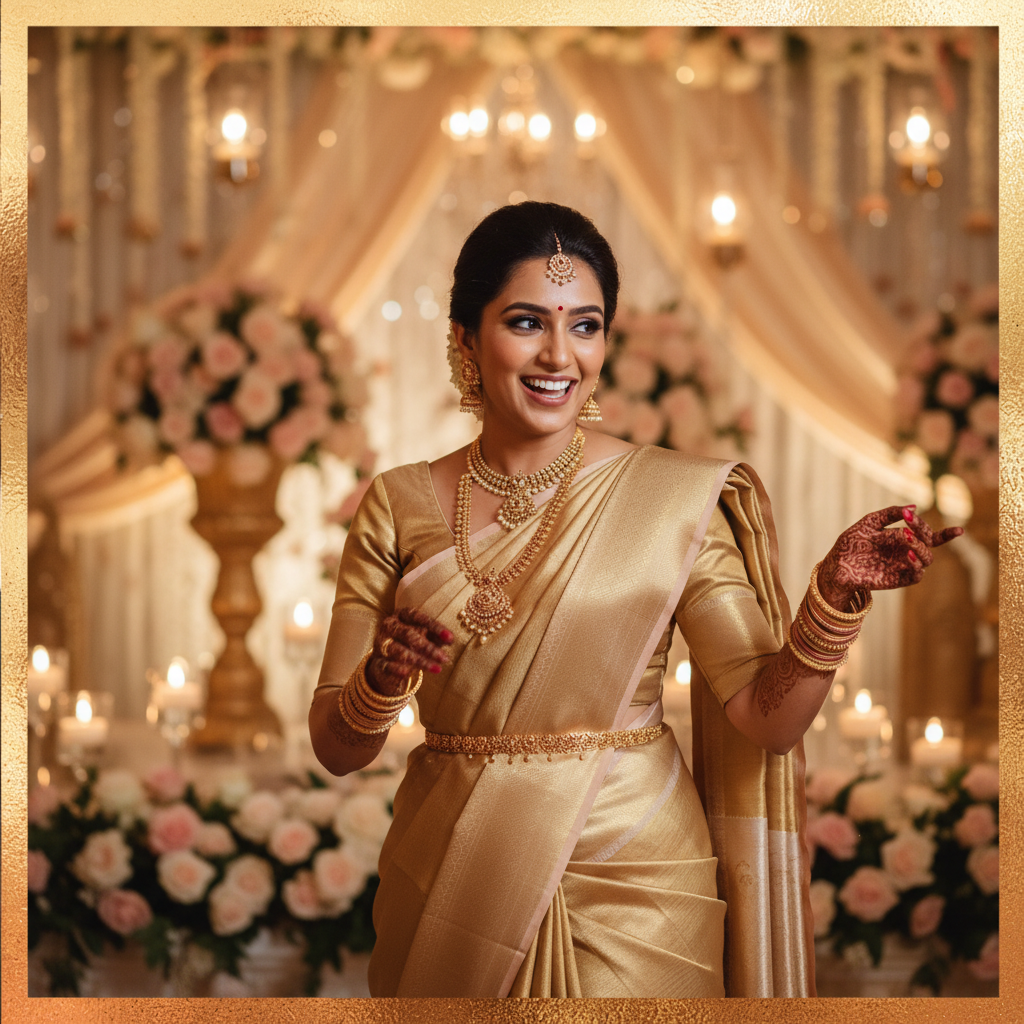 KANJIVARAM (TSM KJ017) - Gold