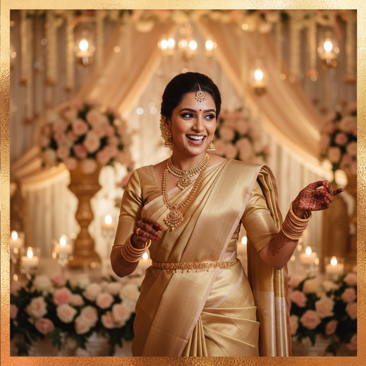 KANJIVARAM (TSM KJ017) - Gold