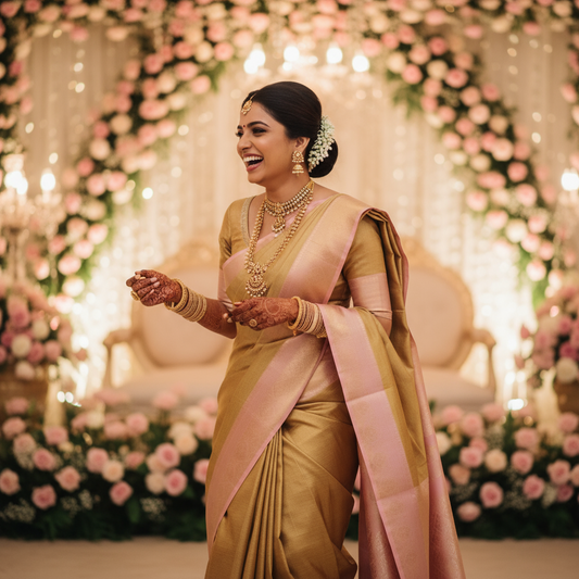 KANJIVARAM (TSM KJ016) - Gold