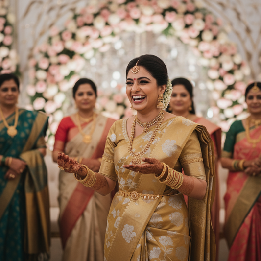 KANJIVARAM (TSM KJ022) - Gold