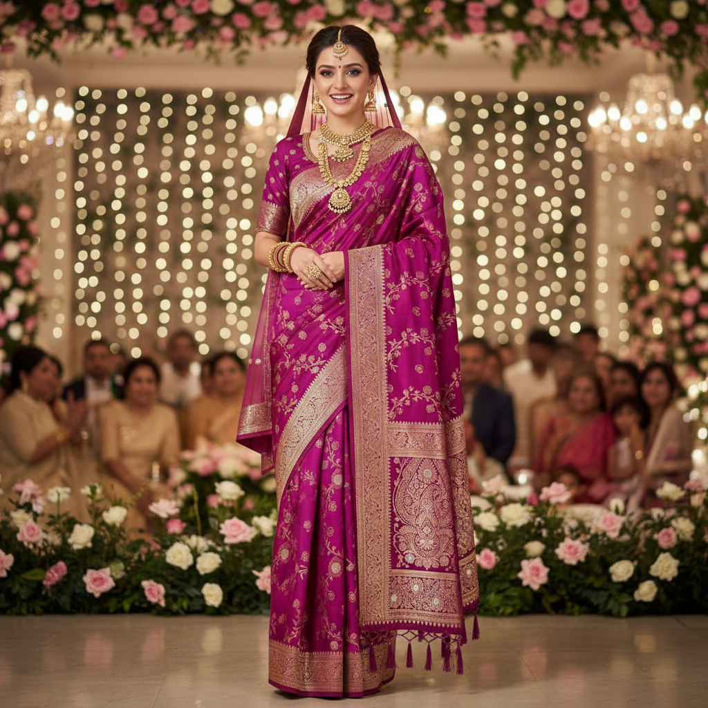 BENARASI (TSM BN003) - Magenta