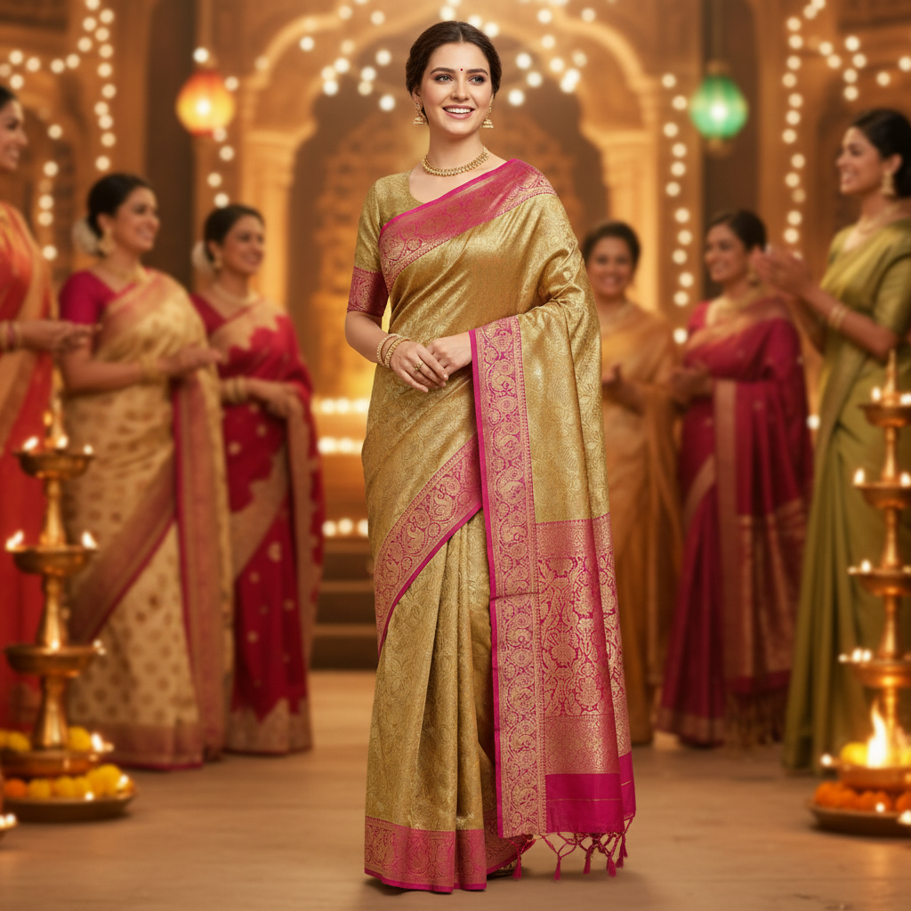 GOLD ORGANZA (TSM Organza001) – Organza Royale Gold