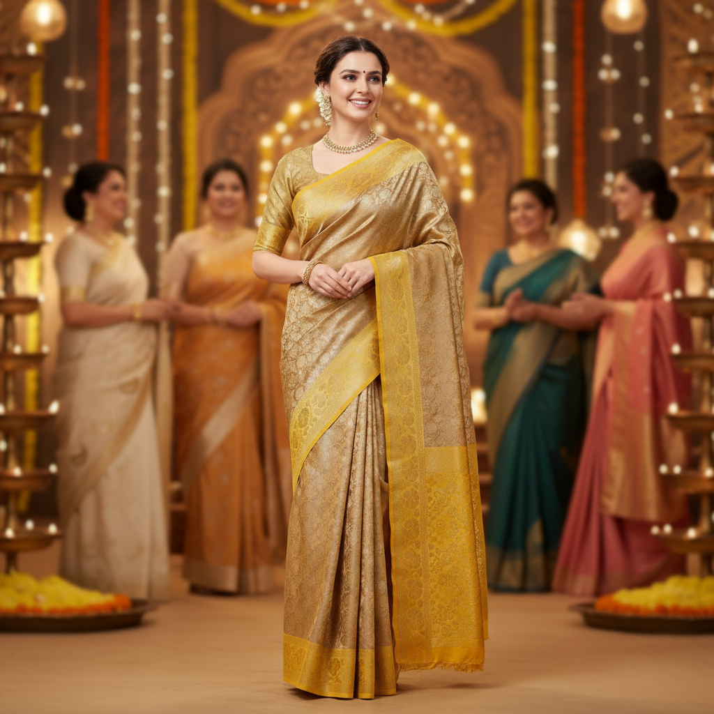 GOLD ORGANZA (TSM Organza002) – Organza Royale Gold