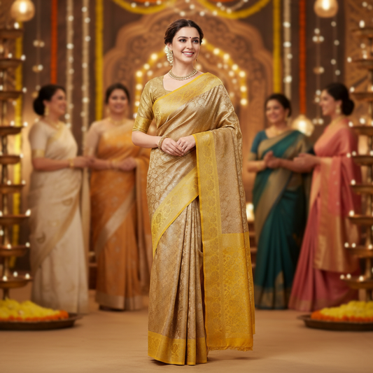 GOLD ORGANZA (TSM Organza002) – Organza Royale Gold