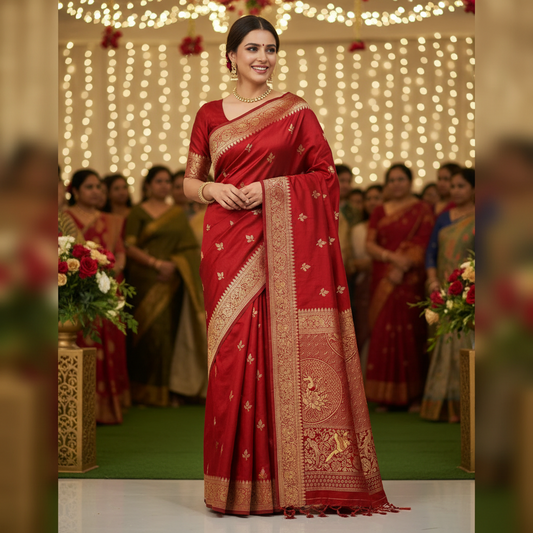 BENARASI (TSM BN004) - Red