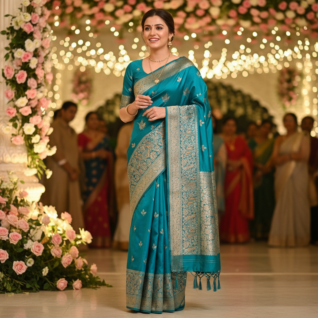 BENARASI (TSM BN006) - Teal Green