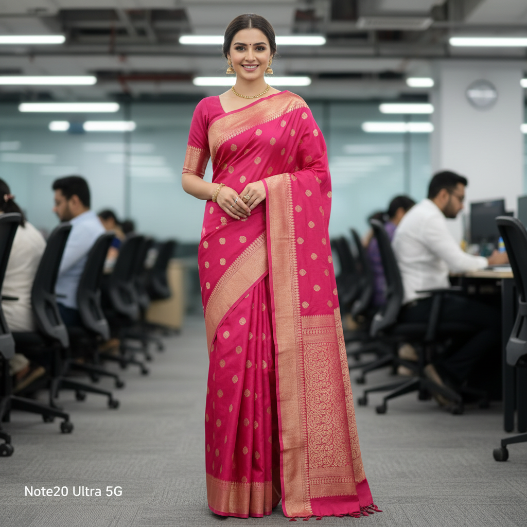 TUSSAR (TSM Tussar011) – Rose Pink